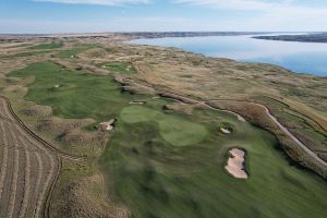 Sutton Bay 6th Aerial Green